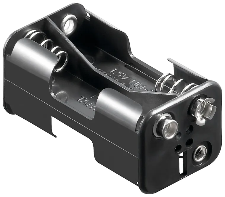 4x AA (Mignon) Batteriehalter
