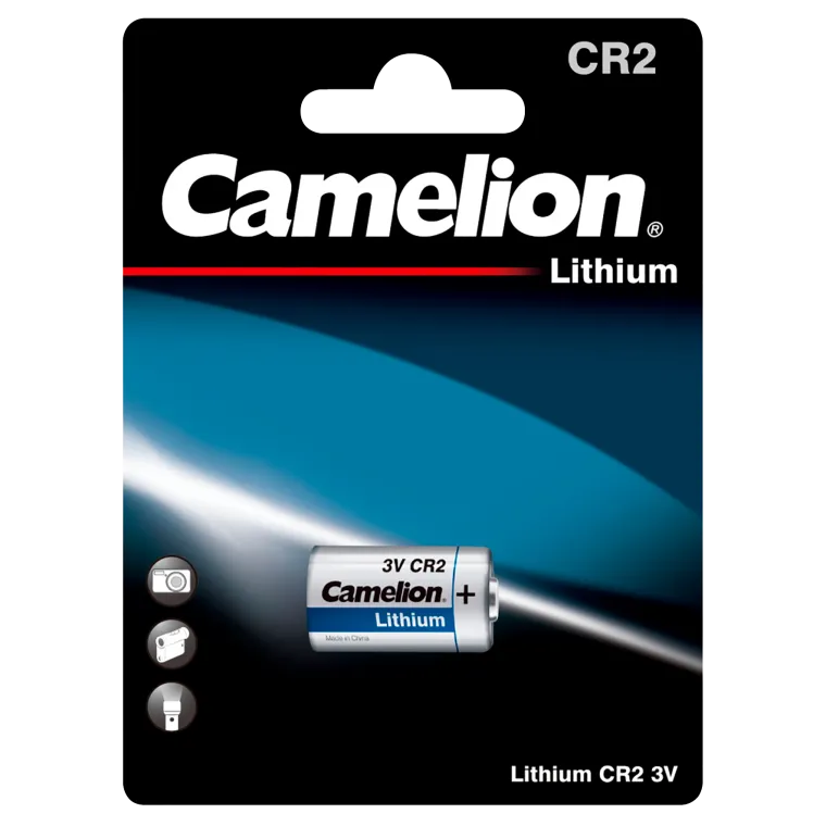 Lithium-Photobatterie CAMELION, CR2, 3 V, 1er-Blister