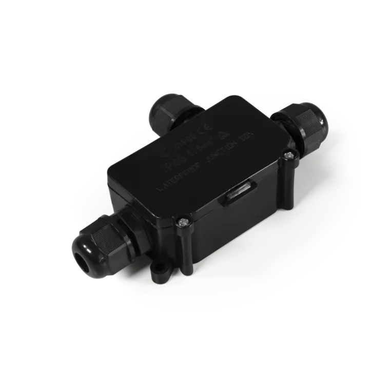 Abzweigdose McPower, 125x69x33mm, IP65, 1 Ein- und 2 Ausgänge