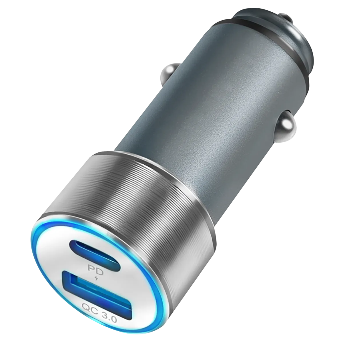 USB KFZ-Netzteil, USB-C, USB-A, 36W