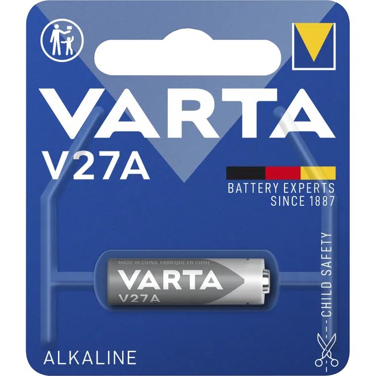 V27A-Batterie VARTA "Electronics" Alkaline, LR27, 12V