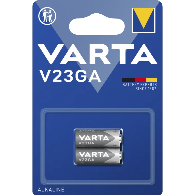 V23GA-Batterie VARTA "Electronics" Alkaline, MN21, 12V, 2er-Pack