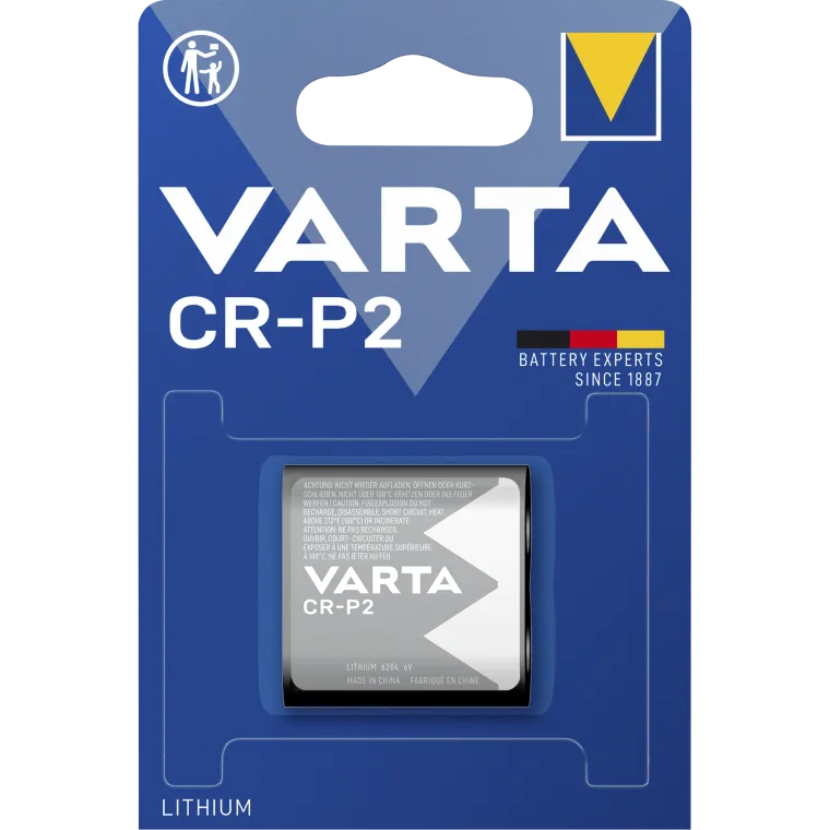 Lithium-Batterie VARTA "Photo" CRP2, 6V