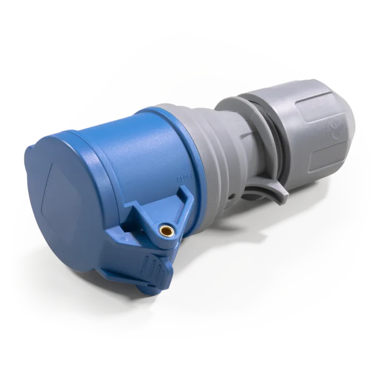 CEE-Kupplung McPower, IP44, 250V, 16A, 3-polig, IP44