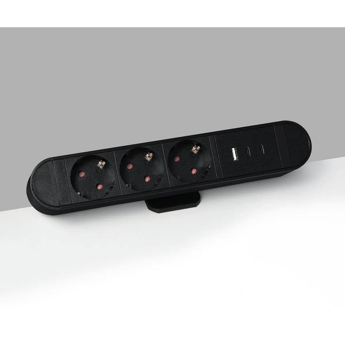 Tischsteckdose McPower "SK-03AC" 3x Steckdose, 2x USB-C PD30W, 1x USB-A