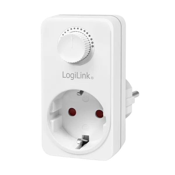 Steckdosenadapter mit Dimmer, 1x CEE 7/3