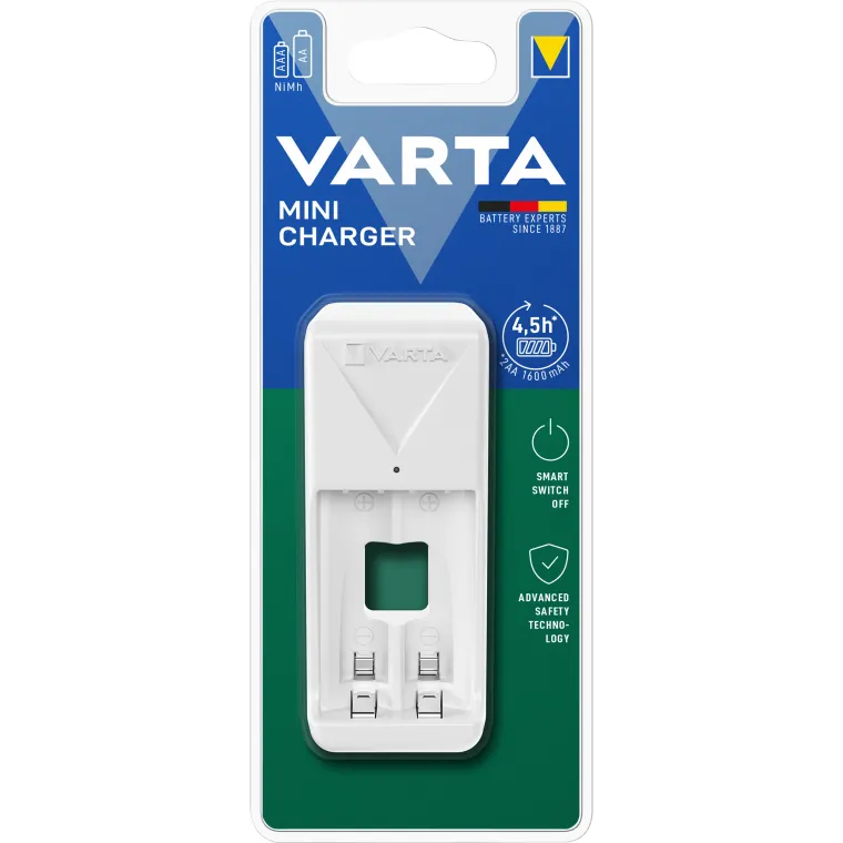 Universal Batterie-Ladegerät VARTA, Mini Charger, für AA/AAA
