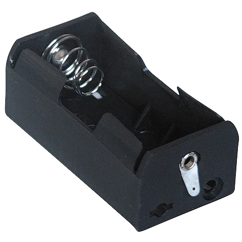 Batteriehalter (L) für 1x Monozelle mit Lötanschluss