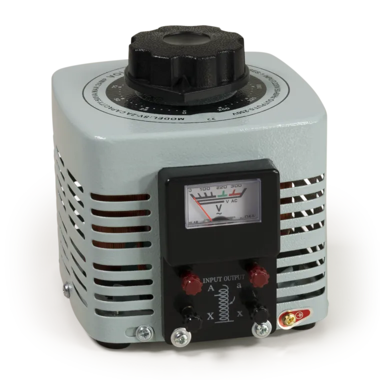 Ringkern-Stelltrafo McPower "V-2000", 0-250 V, 2 A, 500 W, NICHT galvanisch getrennt