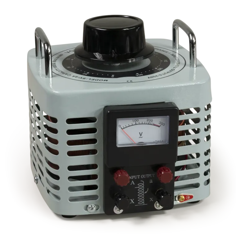Ringkern-Stelltrafo McPower "V-4000", 0-250 V, 4 A, 1.000 W, NICHT galvanisch getrennt