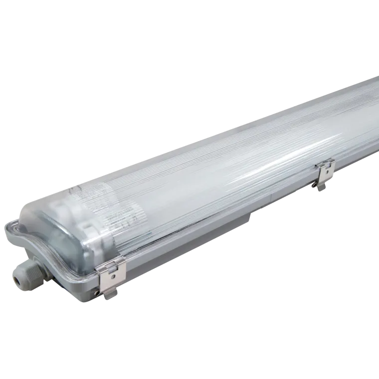 LED-Deckenleuchte für Feuchträume, IP65, 2x 2.000 lm, 4000K, 150cm, neutralweiß