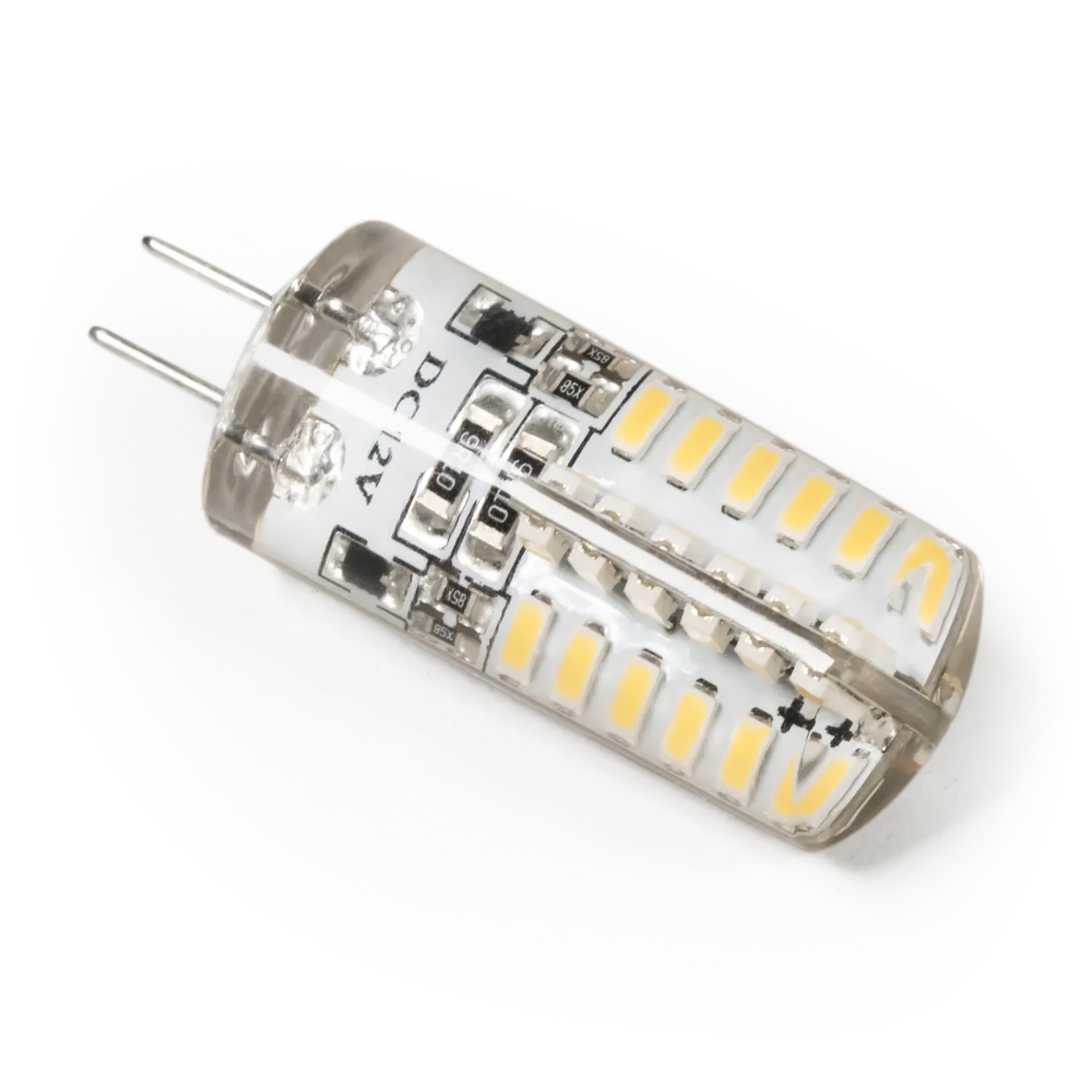 LED-Stiftsockellampe McShine "Silicia", G4, 2W, 160lm, neutralweiß