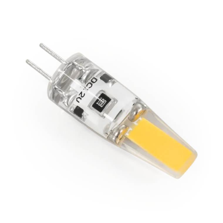 LED-Stiftsockellampe McShine "Silicia COB", G4, 1,5W, 200 lm, warmweiß