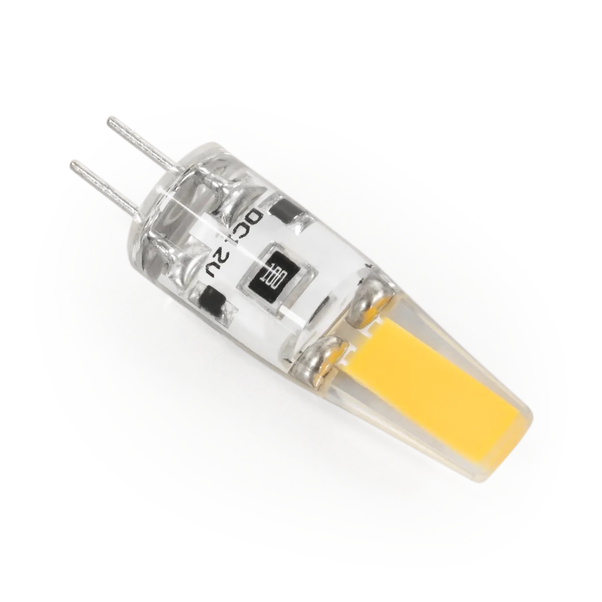 LED-Stiftsockellampe McShine "Silicia COB", G4, 1,5W, 200 lm, neutralweiß