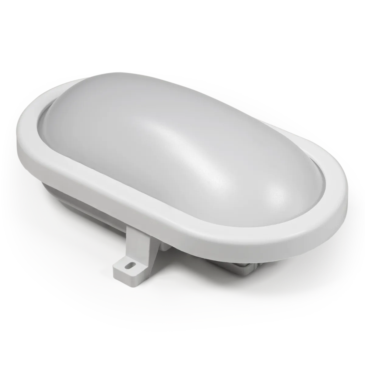 LED Feuchtraumleuchte McShine 960lm, 3000K, 12W, warmweiß, IP65, 172x118x75mm