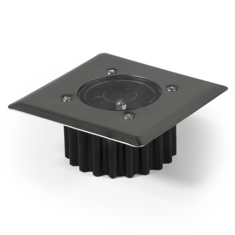 LED-Solar-Bodeneinbauleuchte McShine "LSB-05" 85x85x35mm, IP44