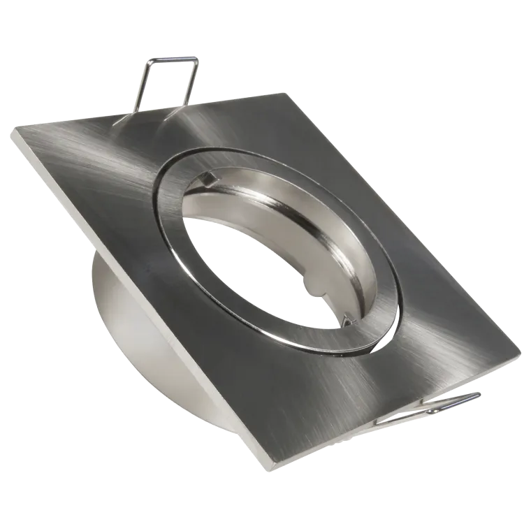 Einbaurahmen McShine "DL-826s" eckig, 82x82mm, schwenkbar, Bajonettverschluss