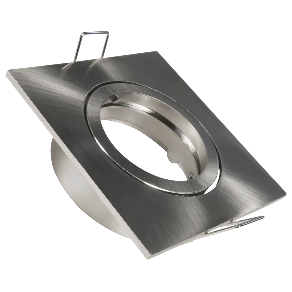 Einbaurahmen McShine "DL-826s" eckig, 82x82mm, schwenkbar, Bajonettverschluss