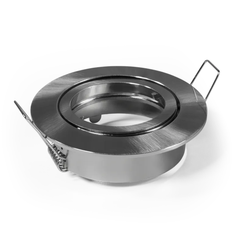 Einbaurahmen McShine "DL-828s" rund, Ø82mm, schwenkbar, Bajonettverschluss