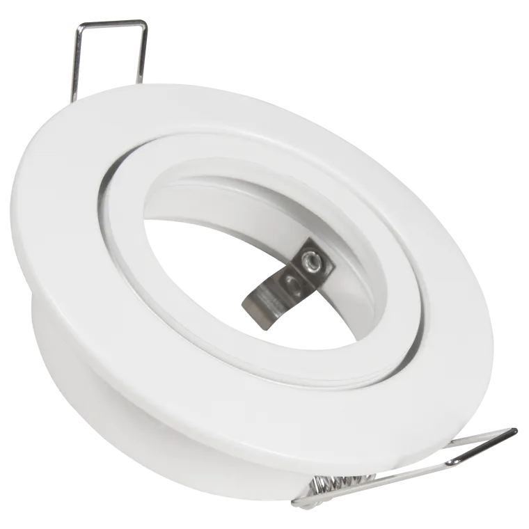 Einbaurahmen McShine "DL-248w" rund, Ø82mm, schwenkbar, Clip Verschluss
