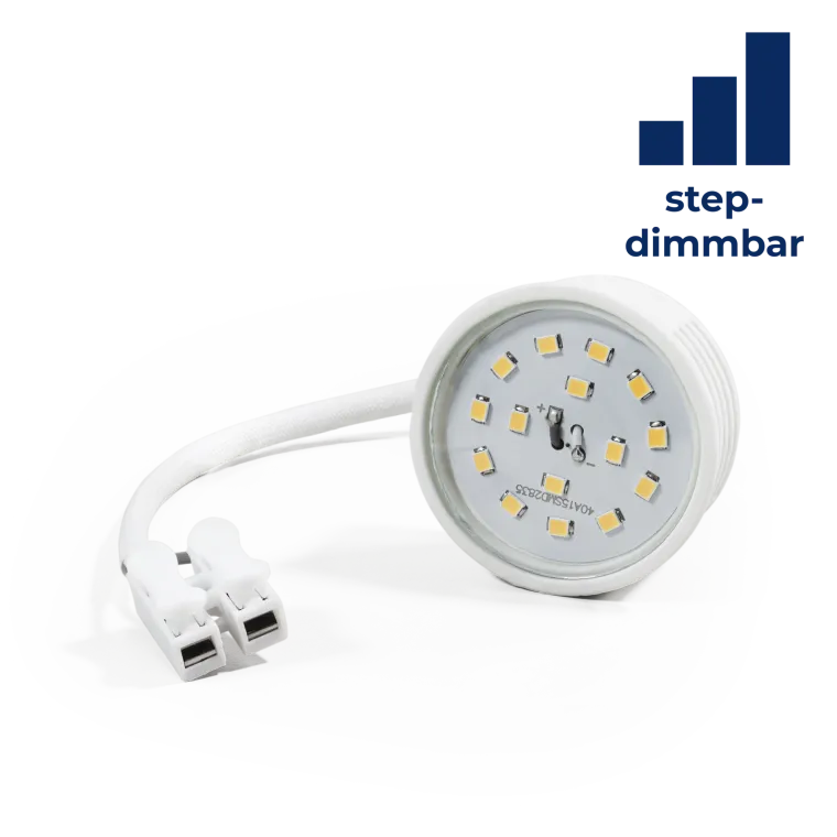 LED-Modul McShine, 5W, 400 Lumen, 230V, 50x23mm, neutralweiß, 4000K, step-dimmbar