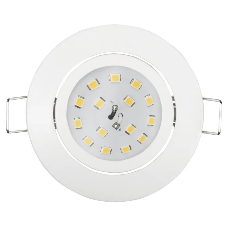LED Einbauleuchte McShine "Slim" 82x28mm, 5W, 400lm, 3000K, weiß