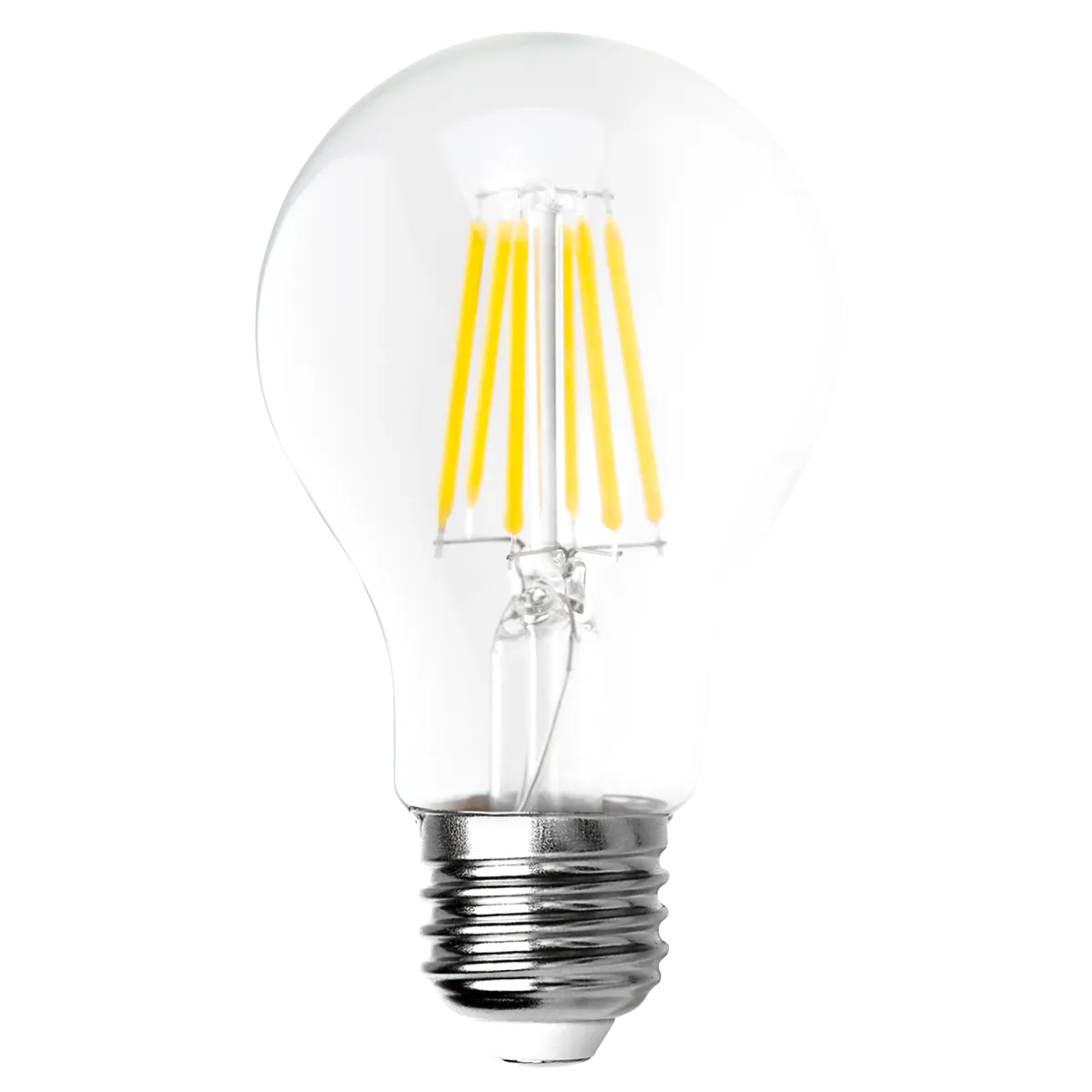 LED Filament Glühlampe McShine "Filed", E27, 8W, 1055 lm, warmweiß, klar