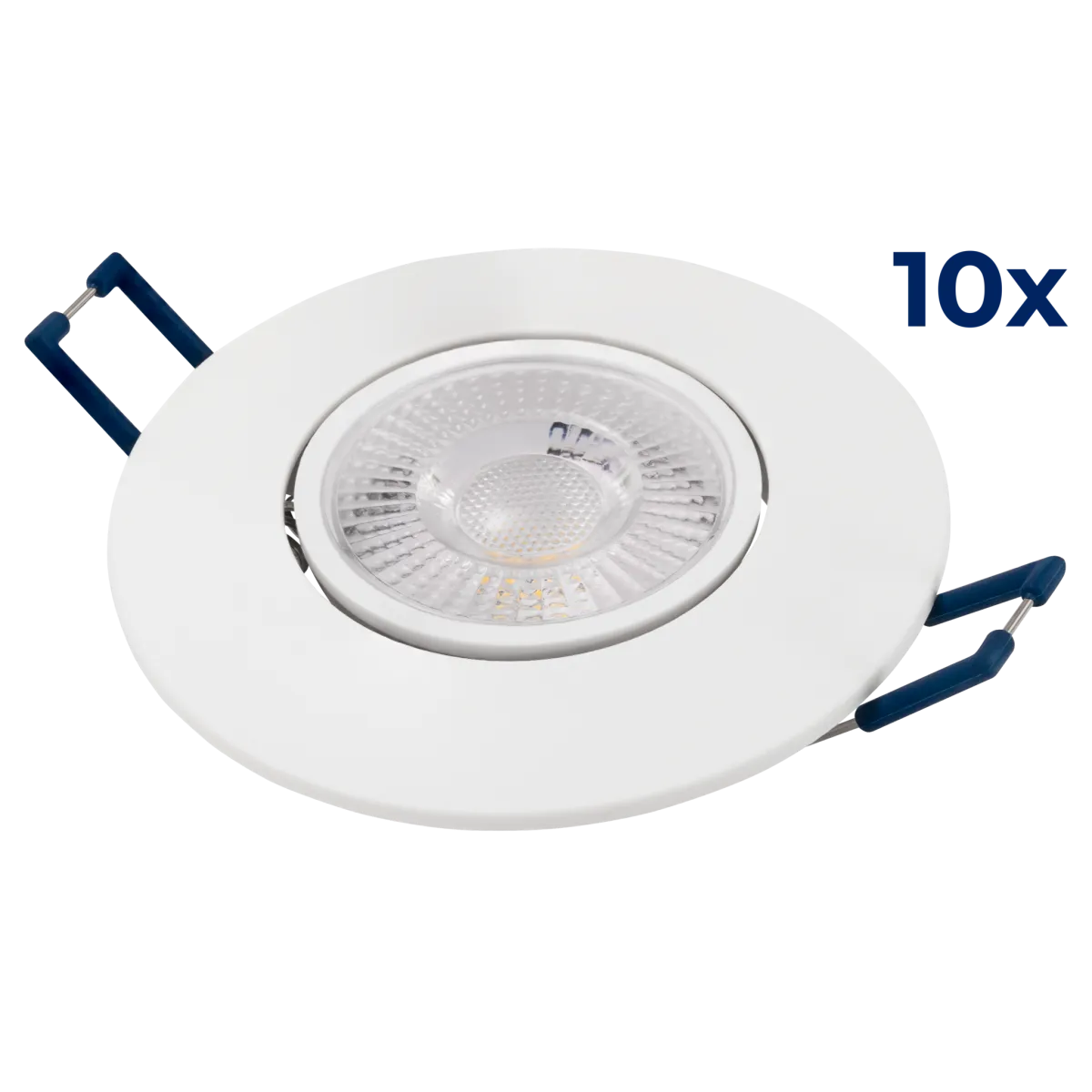 LED-Einbauleuchte McShine "EL-313" 4,5W, 450Lumen, 3000K, warmweiß, 10er-Pack