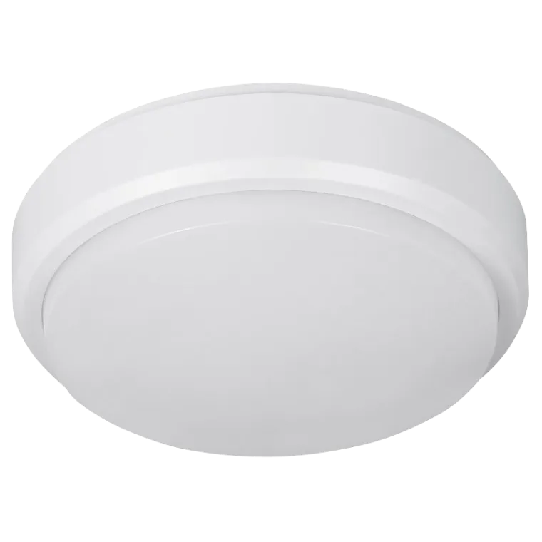 LED-Feuchtraumleuchte Rund IP54, 550lm, 4000K, 8W, neutralweiß, Bewegungsmelder