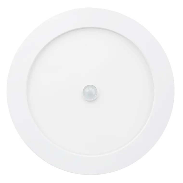 LED Deckenleuchte, 1.600lm, 3000K, 24W, warmweiß, IP44, 280x53mm, Bewegungsmelder