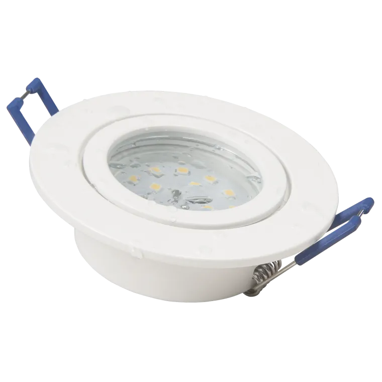 LED-Einbauleuchte McShine "Flatty" Ø83mm, 5W, 400lm, warmweiß, IP44