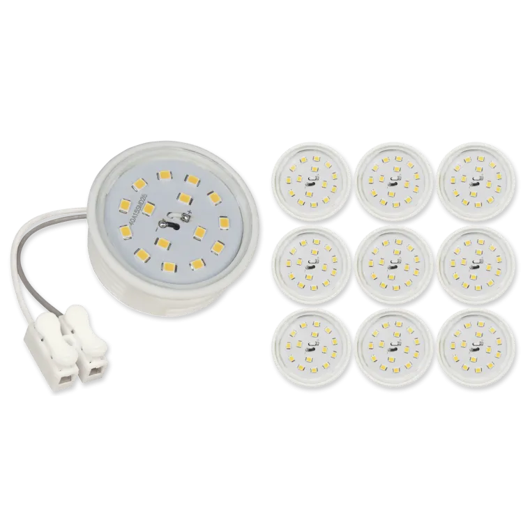 LED-Modul McShine, 5W, 400lm, 230V, 50x23mm, warmweiß, 3000K, 10er-Pack