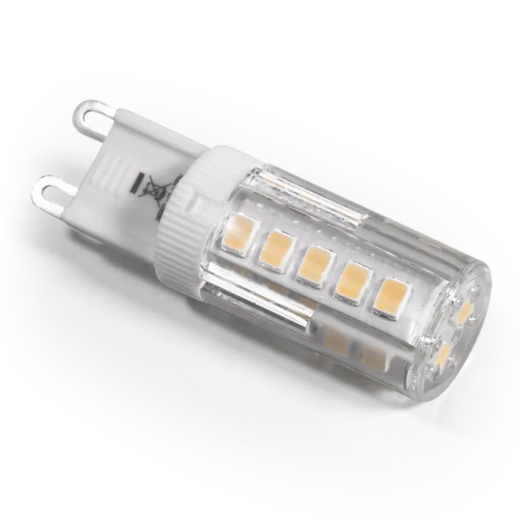 LED-Stiftsockellampe McShine, G9, 3.5W, 390lm, 3000K, warmweiß