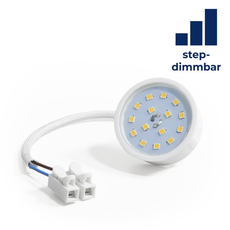 LED-Modul McShine, 7W, 570Lumen, 230V, 50x23mm, warmweiß, 3000K, step-dimmbar