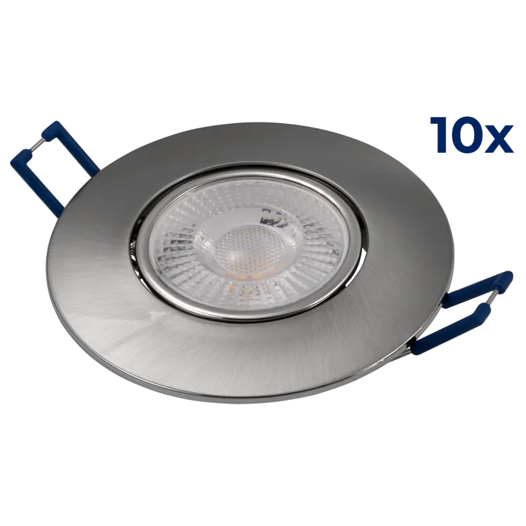 LED-Einbauleuchte McShine "EL-313" 4,5W, 450Lumen, 3000K, warmweiß, 10er-Pack