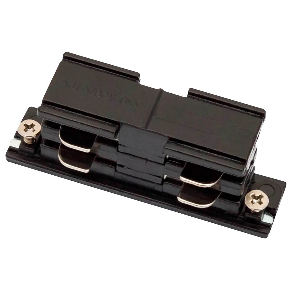 Steckverbinder "SPS2" für 3-Phasen-Schienensystem, gerade, schwarz