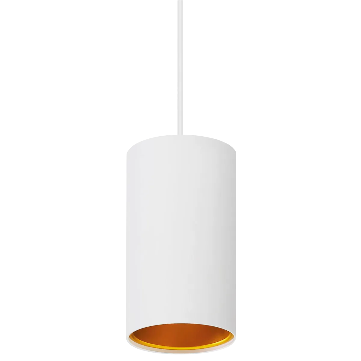 GU10 Strahler "Chloe", 250V, IP20, 70x128mm, weiß/gold