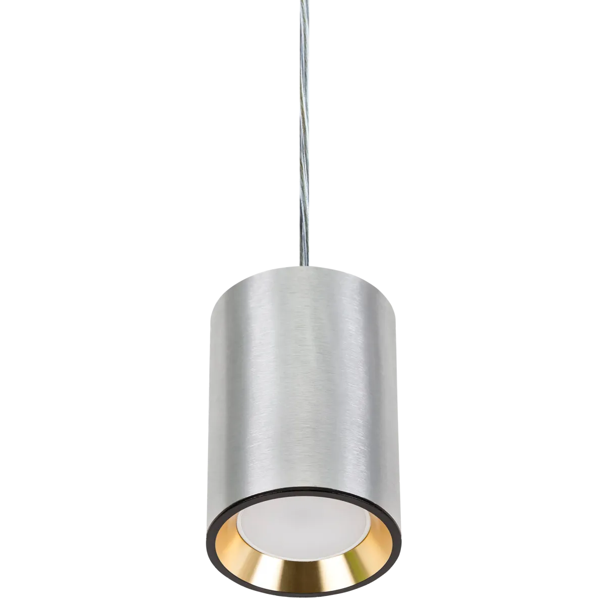 GU10 Strahler "Chloe Mini", 250V, IP20, 70x100mm, silber/gold