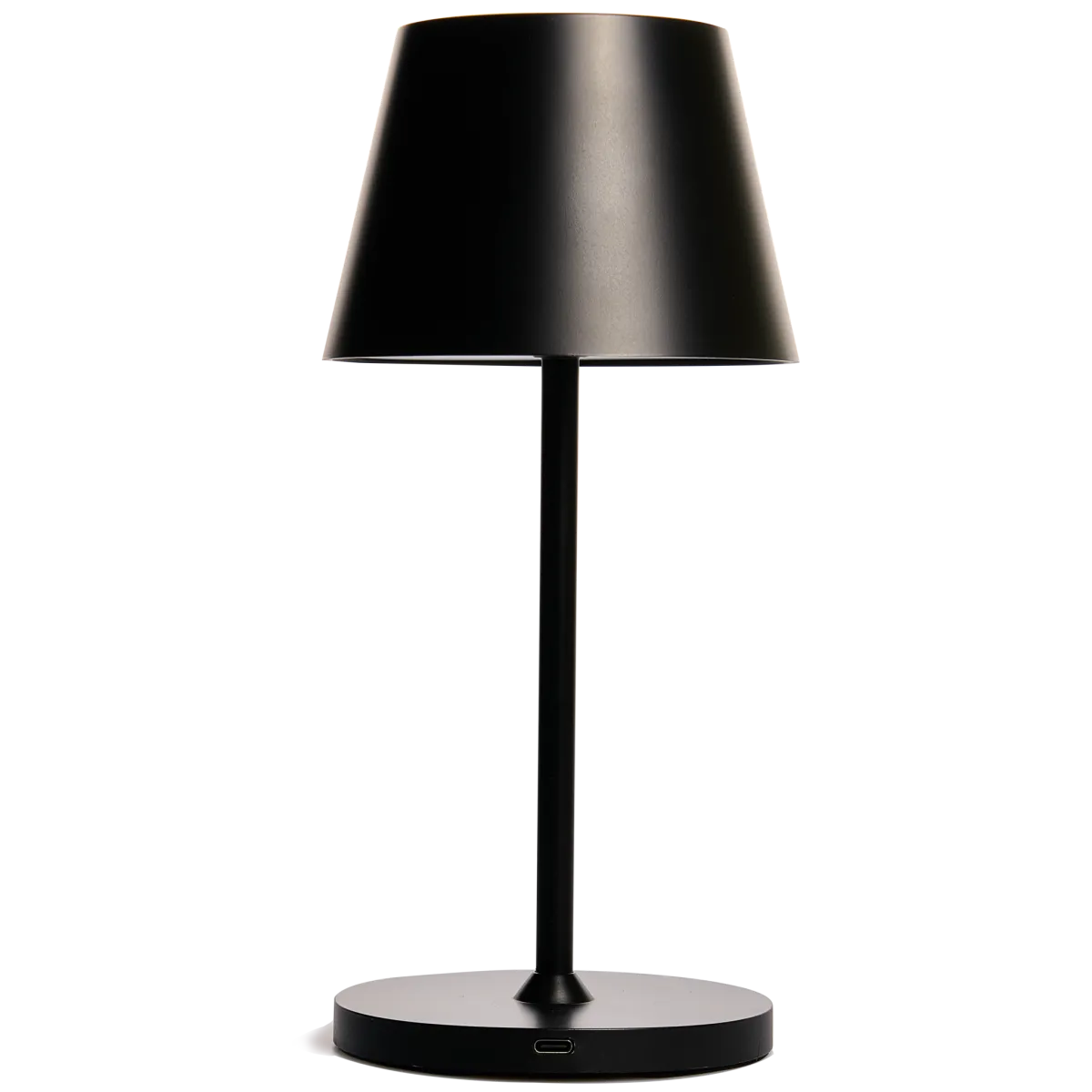 LED-Tischleuchte ROLF KERN „Club Mini“ 25cm, schwarz, Akku, dimmbar