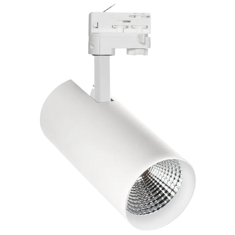 LED Stromschienenstrahler "MDR BRANTA", 21W, 2750lm, warmweiß, weiß