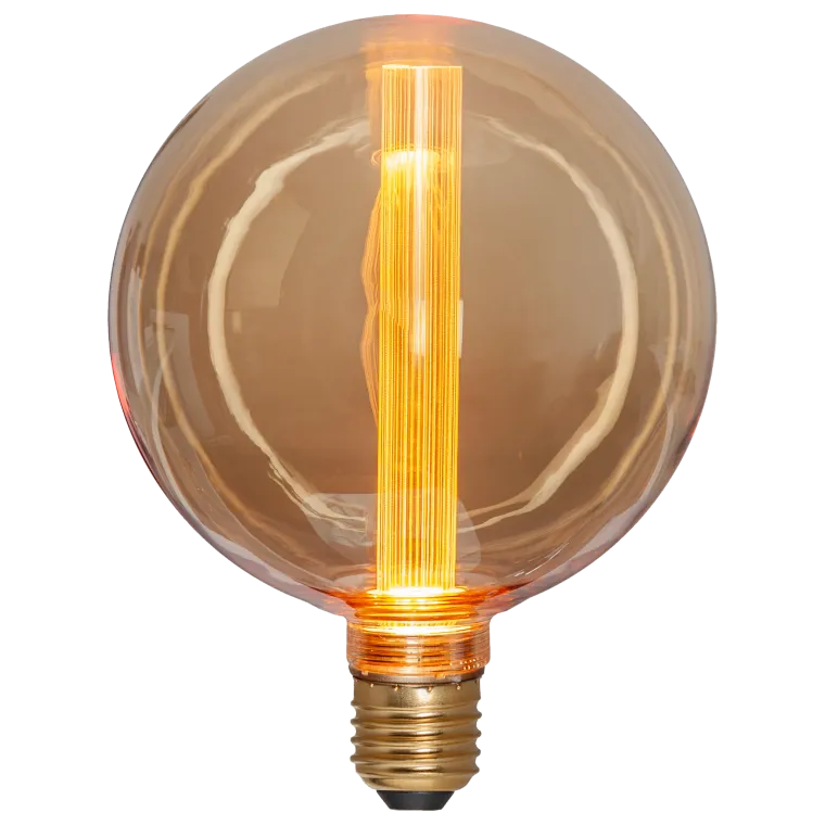 LED-Lampe "Soft Glow", E27, 1700K, 80 Ra, 45lm, 12,5x16,4cm, 2W, Amber