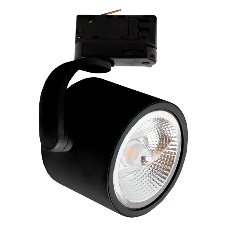 GU10 Strahler "MADARA AR111", 250V, IP20, Aluminium, schwarz