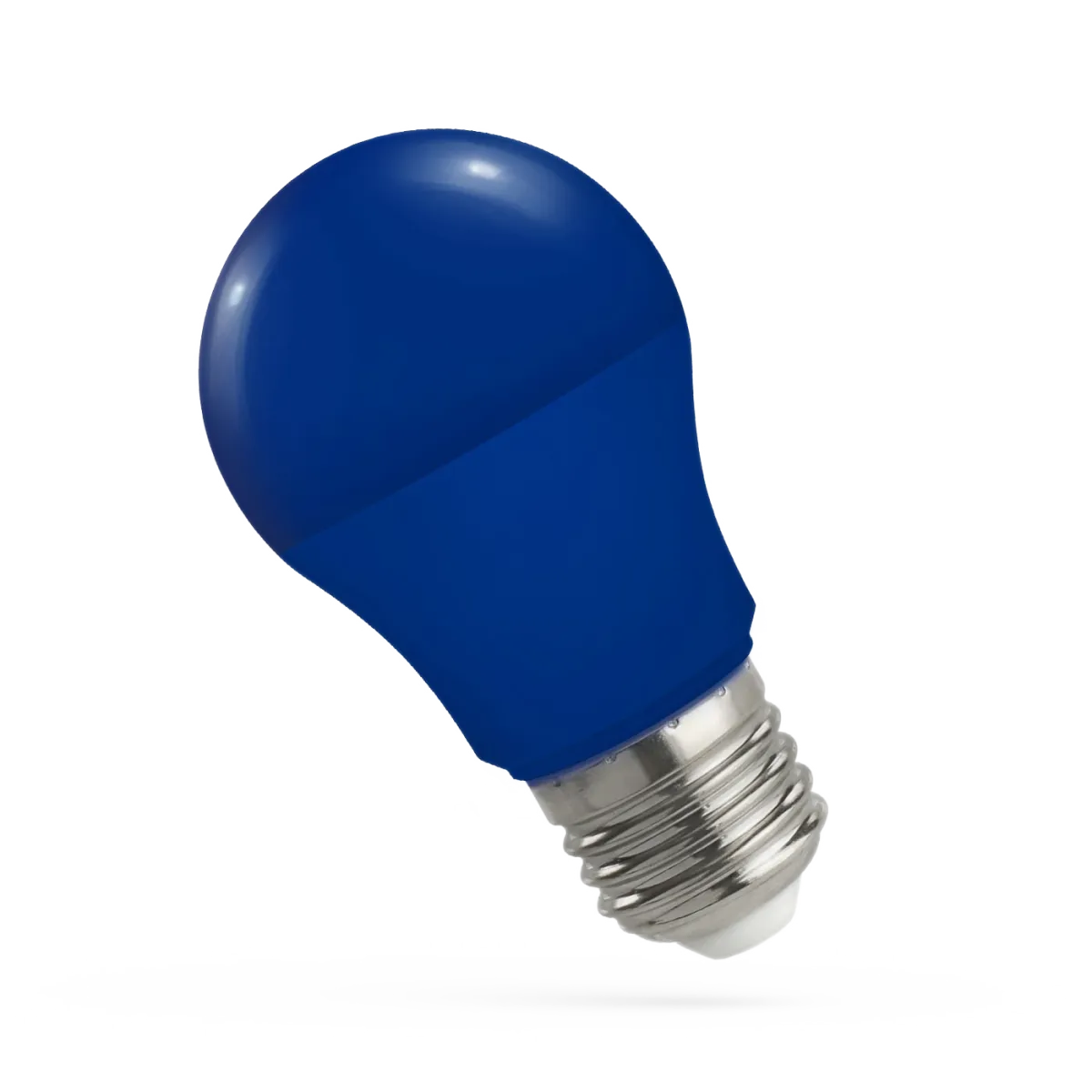 LED-Glühlampe, E27, 230V, 4,9W, 270°, blau