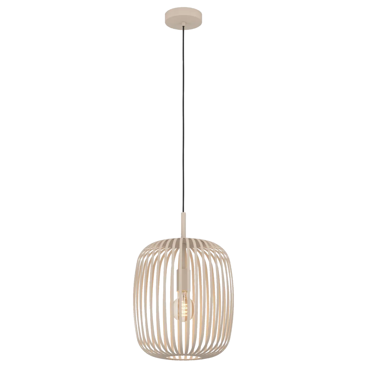 Hängeleuchte EGLO "Romazzina", E27, Stahl, sandfarben, 110x32,5cm