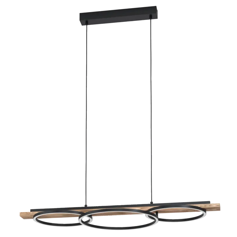 Hängeleuchte EGLO "Boyal", 3-flammig, LED, 3600lm/2250lm, 3000K, 12,5W/15,5W