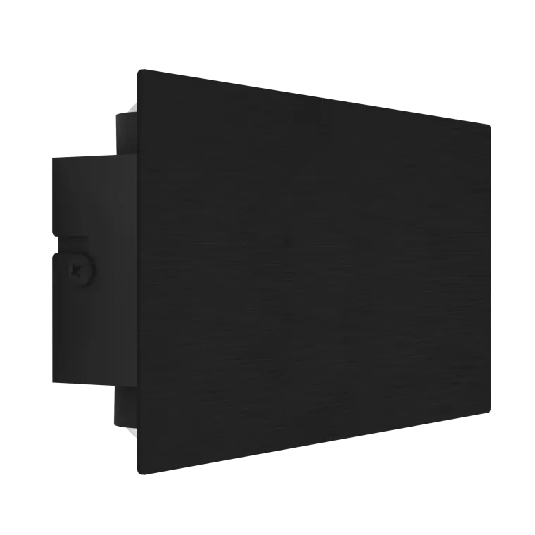 Wandleuchte EGLO "Talamello", LED, Aluminium, schwarz, rechteckig