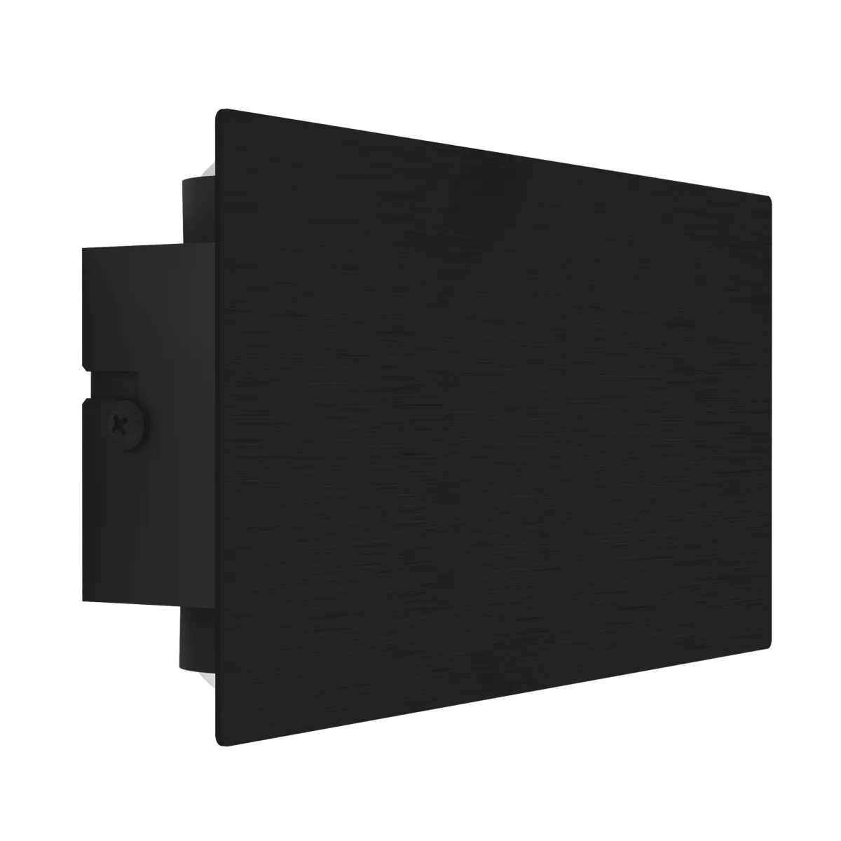 Wandleuchte EGLO "Talamello", LED, Aluminium, schwarz, rechteckig