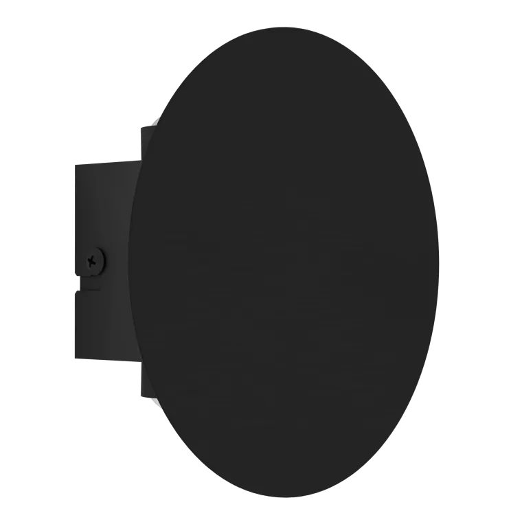 Wandleuchte EGLO "Talamello", LED, Aluminium, schwarz, rund