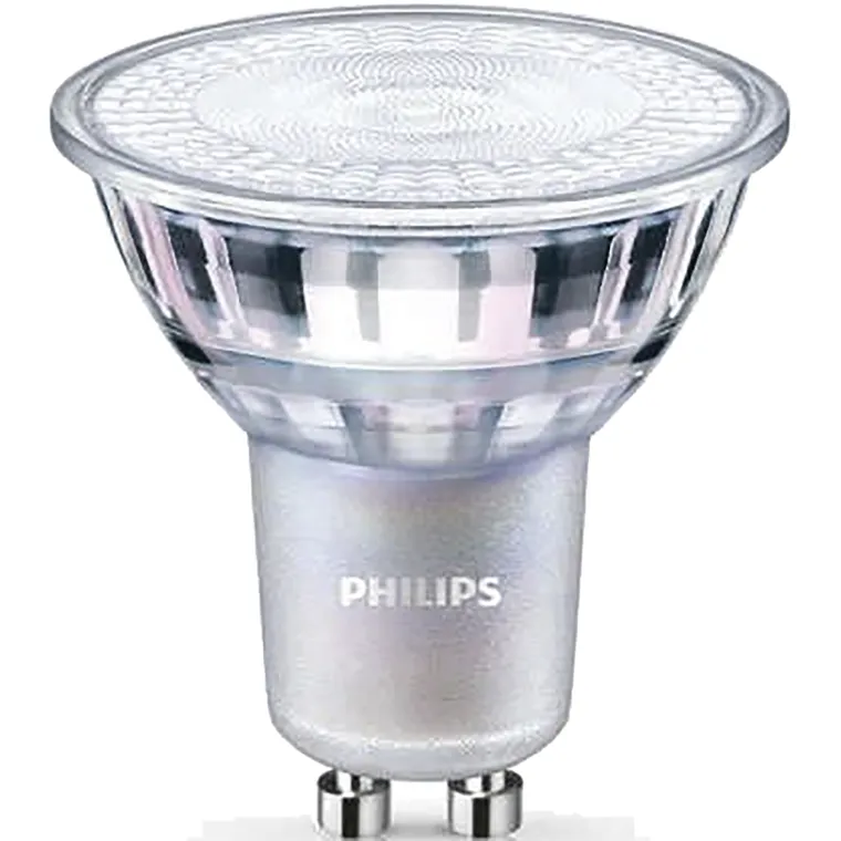 LED-Strahler Philips "Value", GU10, 4,9W, 3000K, 365lm, 230V, dimmbar