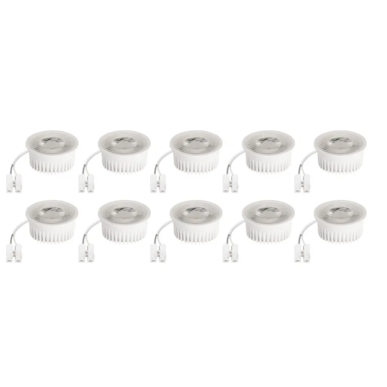 LED-Modul McShine "MCOB", 5W, 400lm, 230V, 50x25mm, 3000K, dimmbar, 10er-Pack